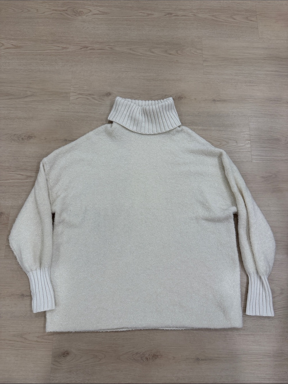 Offline by Aerie Small Cream Turtleneck Sweater - Women's Cozy Knit